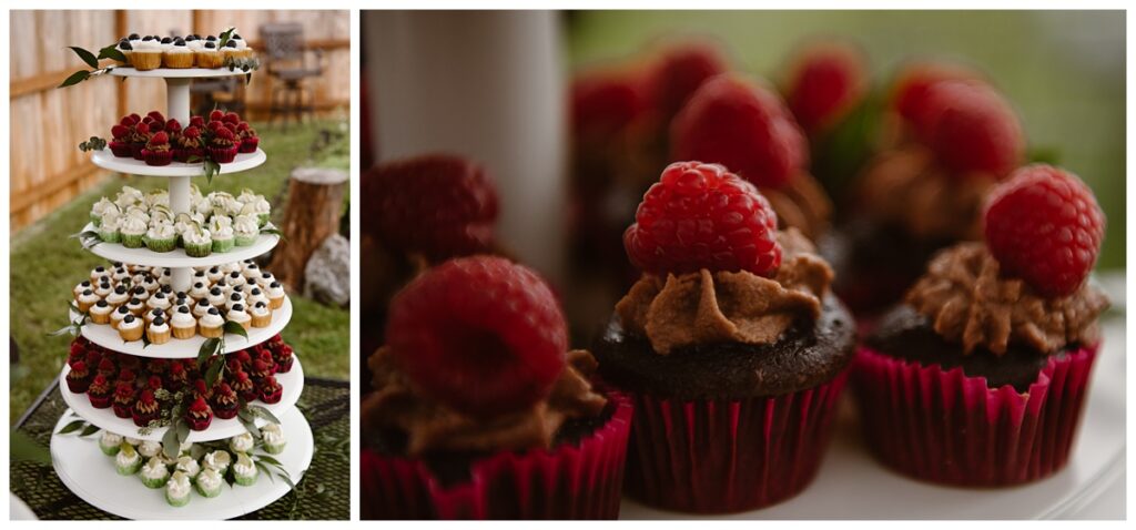 Wedding mini cupcakes