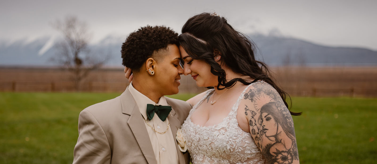LGBTQ Fall Wedding in Alaska