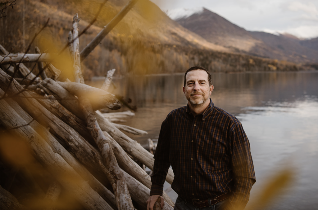 personal branding portrait of an Alaskan Insurance Agent