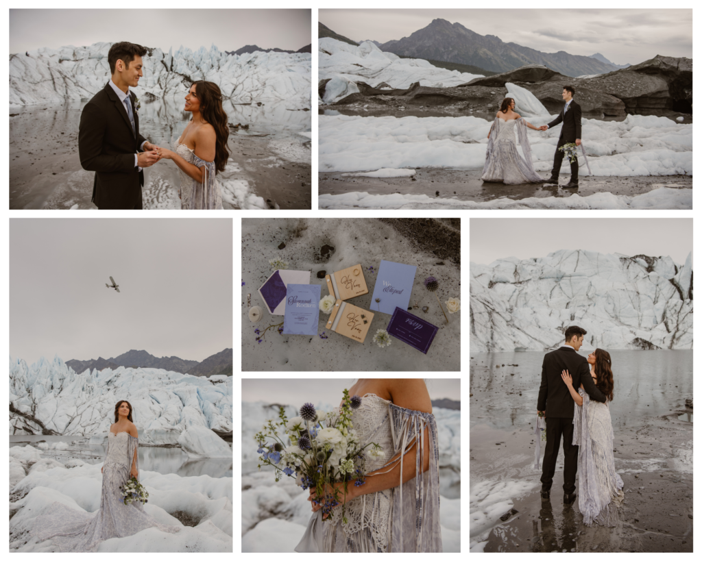 Alaska Glacier Elopement