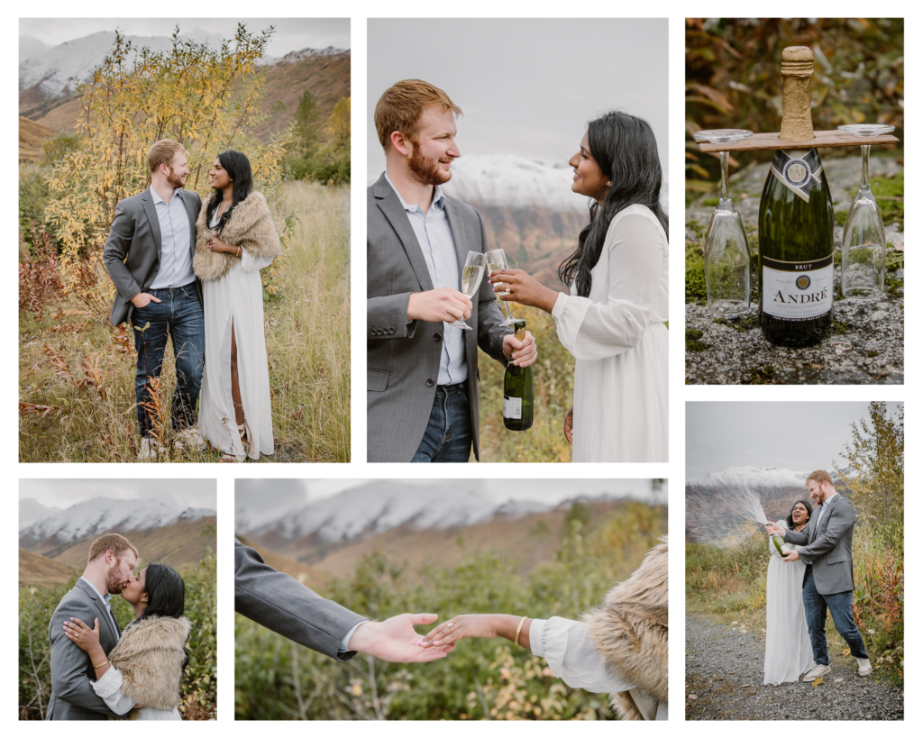 Alaska Elopement in Hatcher Pass